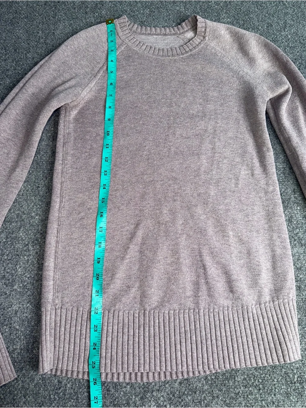 lululemon athletica Lightweight Dusty Rose Crewneck Sweater